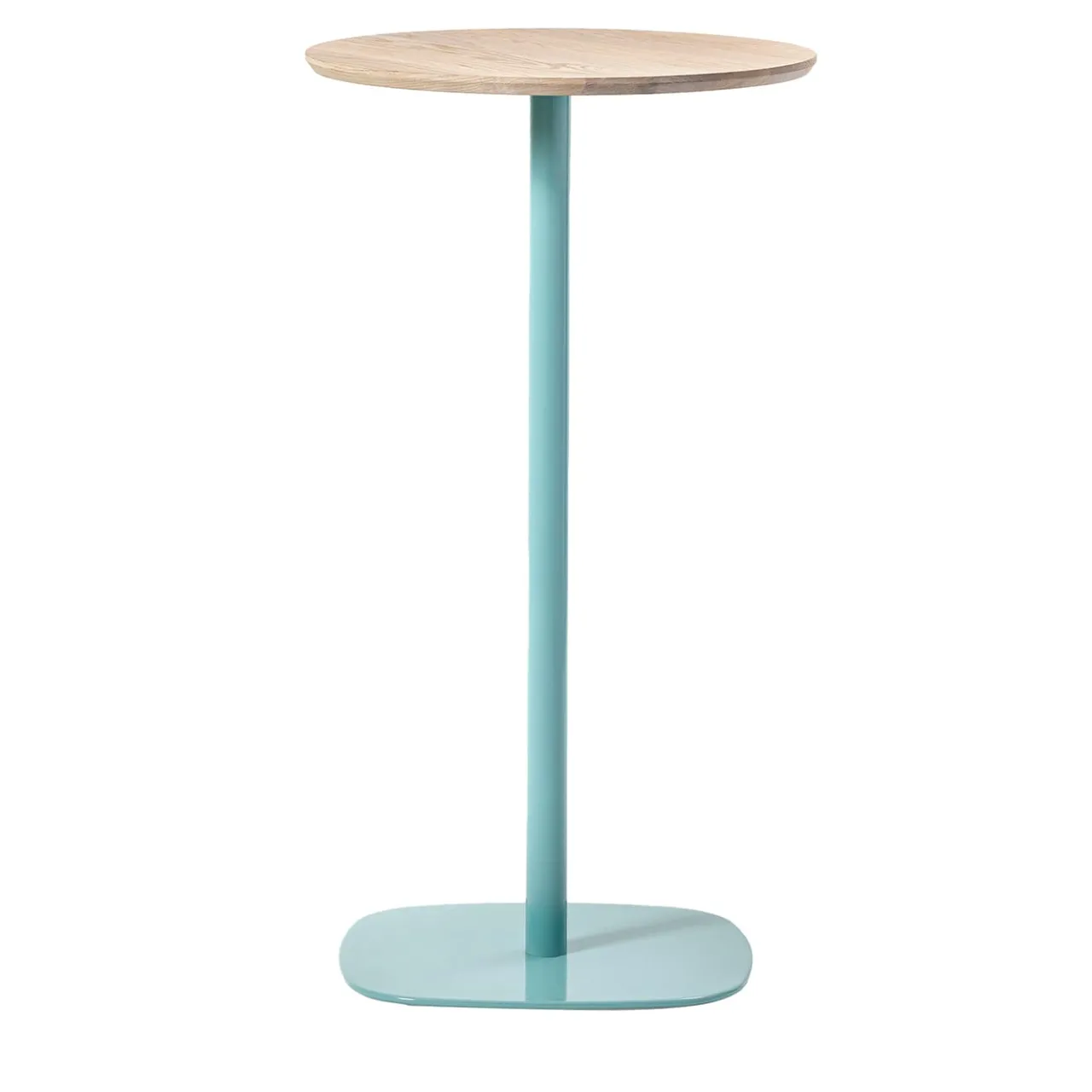 TrabA' Bistro Tables<0533-2 Round Light-Blue High Bar Table