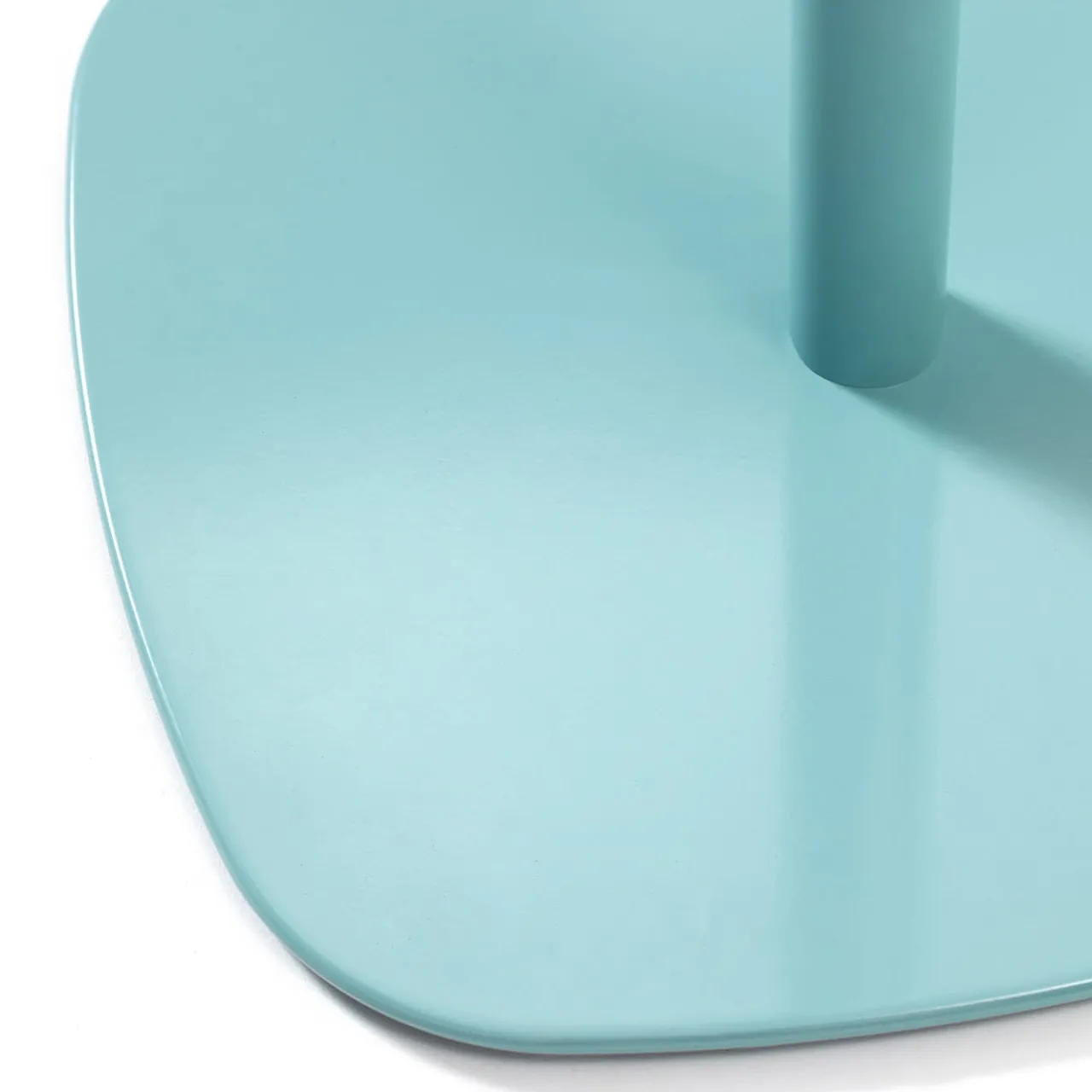 TrabA' Bistro Tables<0533-2 Round Light-Blue High Bar Table