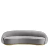 Ghidini 1961 Sofas<Abbracci Gray 3-Seater Sofa