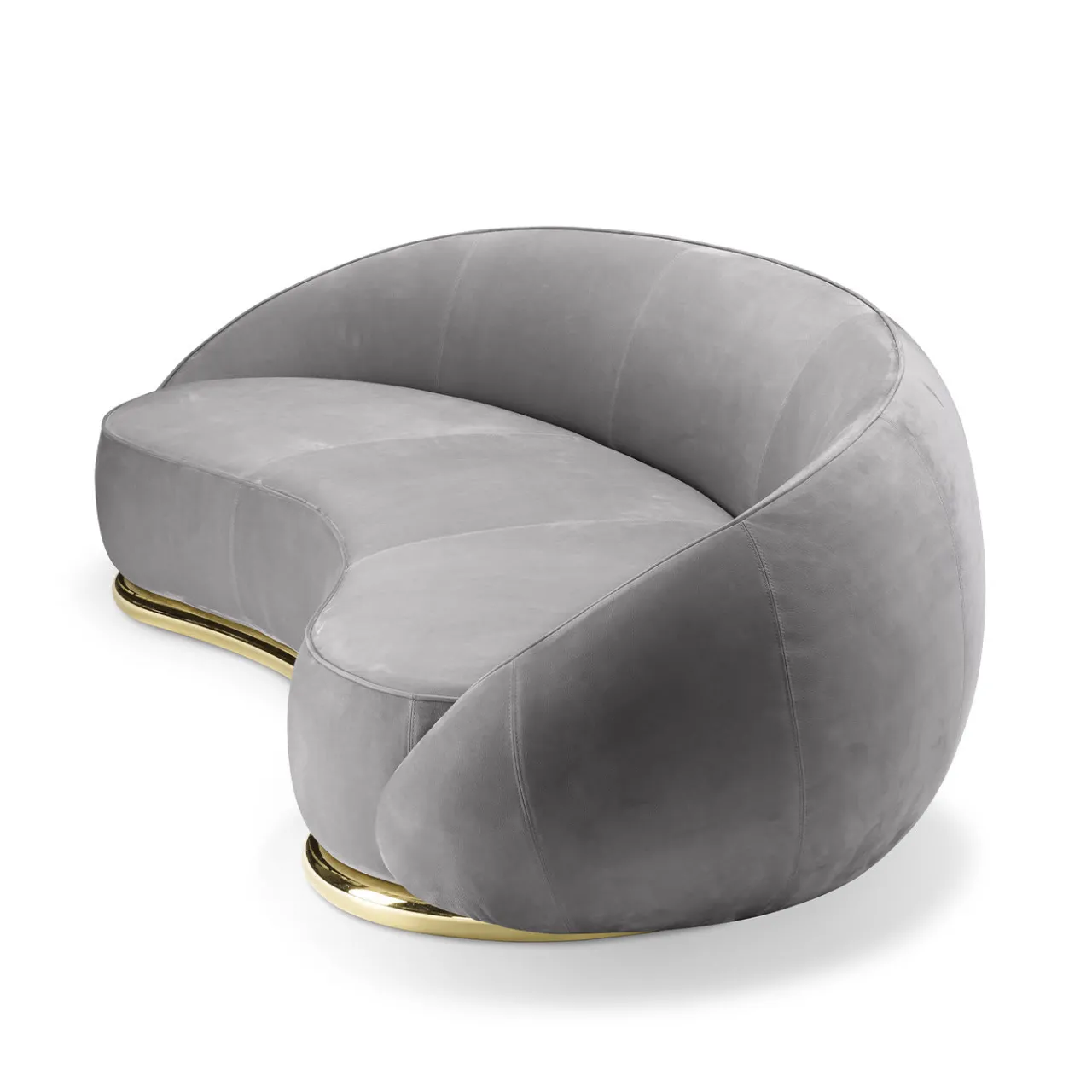Ghidini 1961 Sofas<Abbracci Gray 3-Seater Sofa
