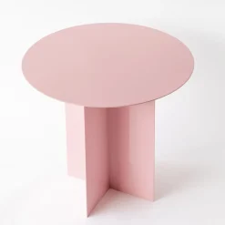 Secondome Edizioni Side Tables<Across Small Pink Side Table