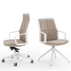 Viganò & C. Office Chairs<ADELE BEIGE MEETING CHAIR by ORLANDINIDESIGN