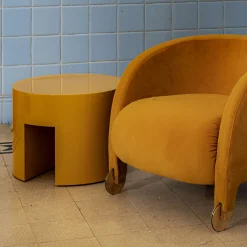 Somaschini Armchairs<Adele Yellow Armchair by Dainelli Studio