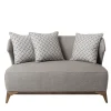 Mantellassi 1926 Sofas<Agostina light gray small sofa