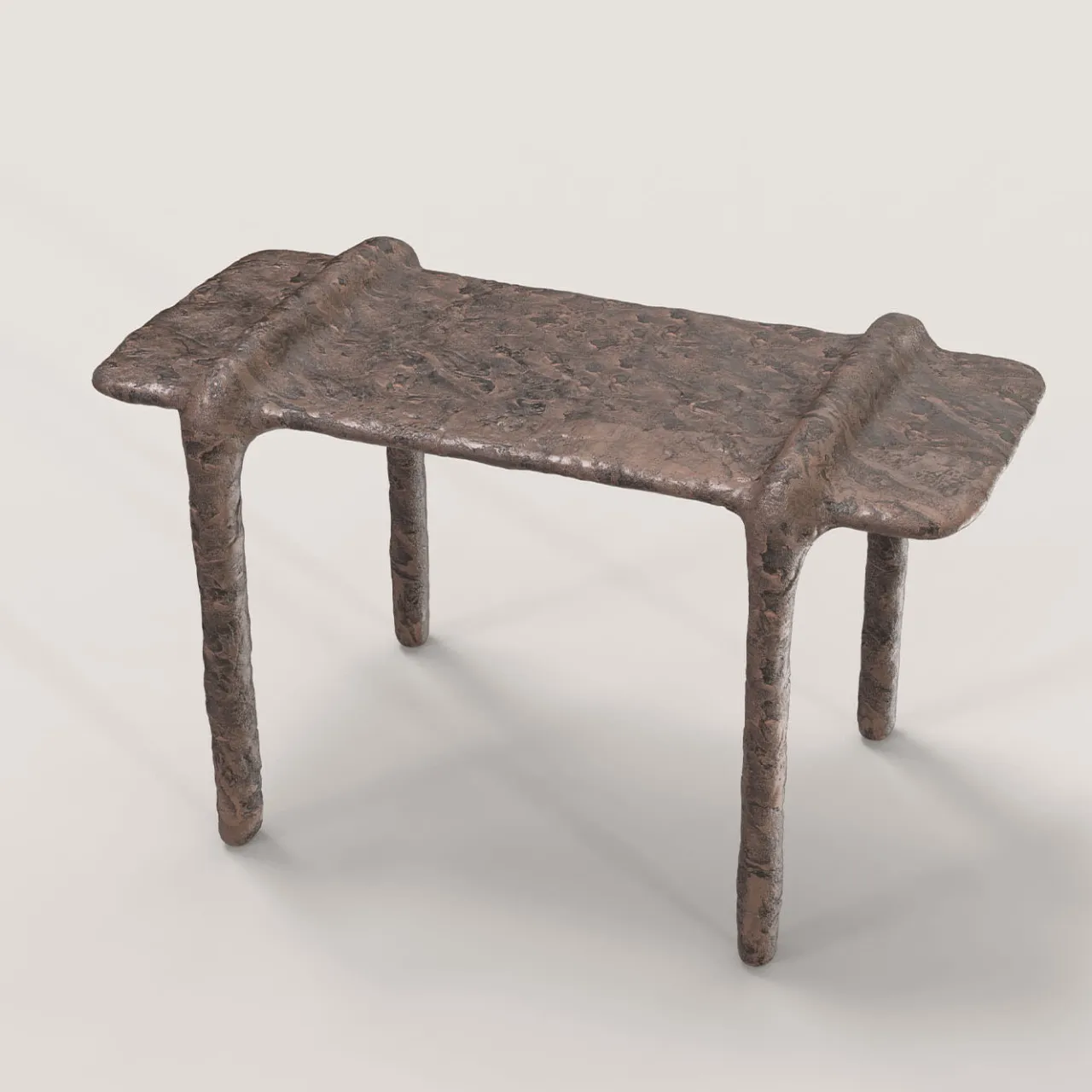 Edizione Limitata by Simone Fanciullacci Stools<Ala V1 Bronze Stool
