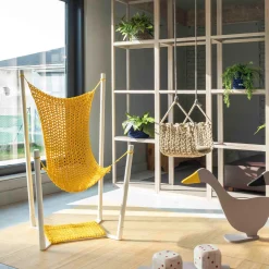 Impagliando Outdoor Armchairs<Allegra Yellow Hammock Chair