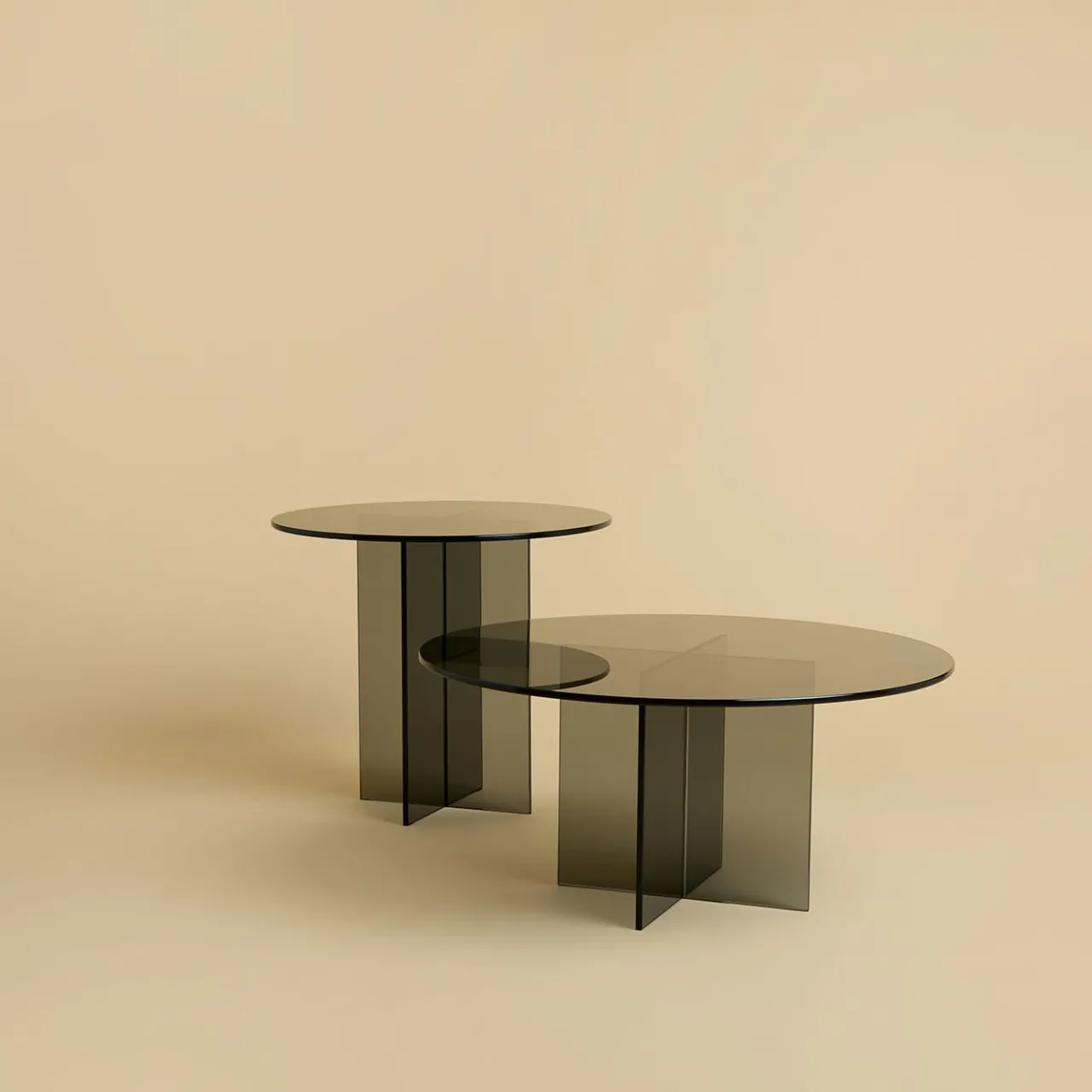 Lebanto Side Tables<Amami Smoked Glass Side Table