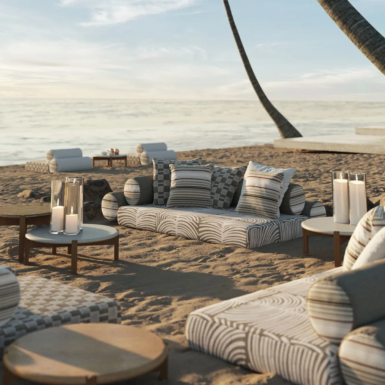Jwana Hamdan Outdoor Coffee Tables<Amar Gold Coffee Table