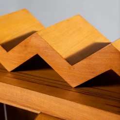 Paolo Pallucco Cabinets<Annalou E La Fata Verde Orange Oak Cabinet