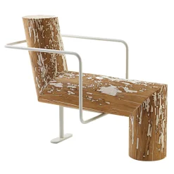 Riva 1920 Other Outdoor Furniture<Anti-Comfort Lei White Armchair by Andrea Branzi