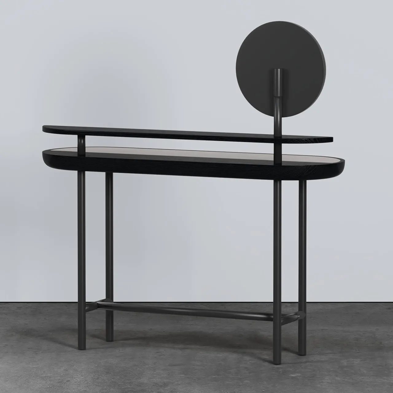 Secolo Vanities<Apollo Black Walnut Wood And Calacatta Marble Vanity With Mirror
