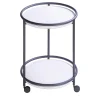 Giobagnara Serving Tables<Arcade Round Wood Trolley Table