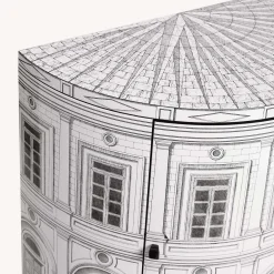 Fornasetti Cabinets<Architettura Curved Small Cabinet