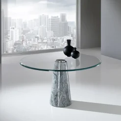 Crystal Stone Dining Tables<Ares Round Dining Table