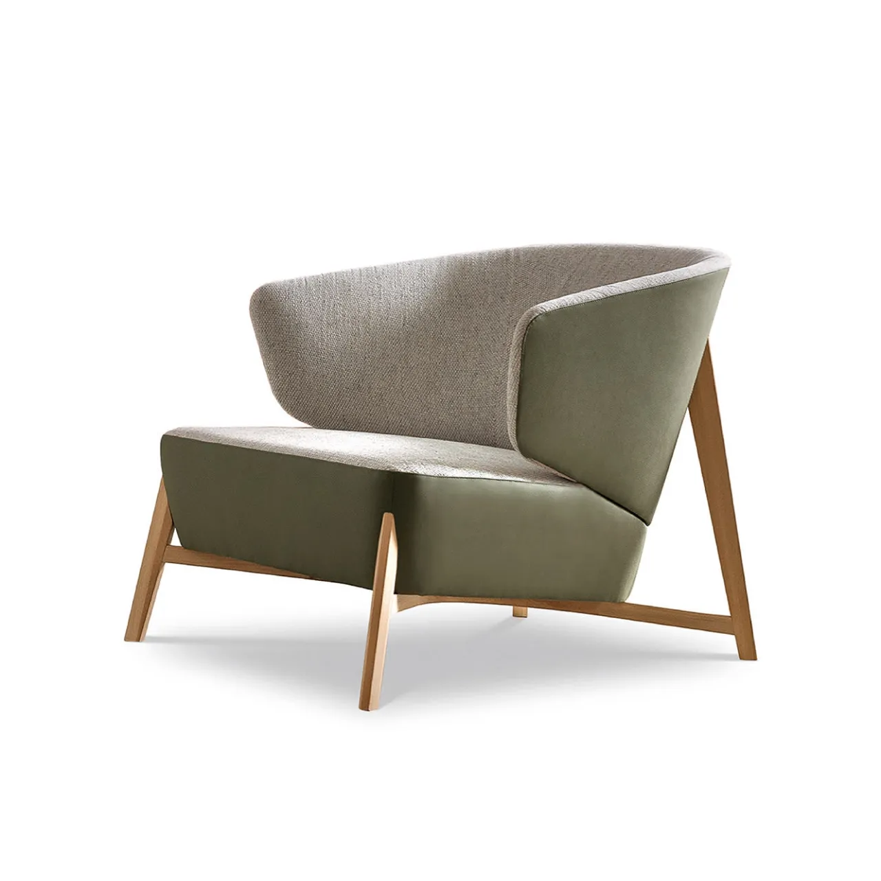 Innova Armchairs<Arsenale LC1 Green/Gray Armchair