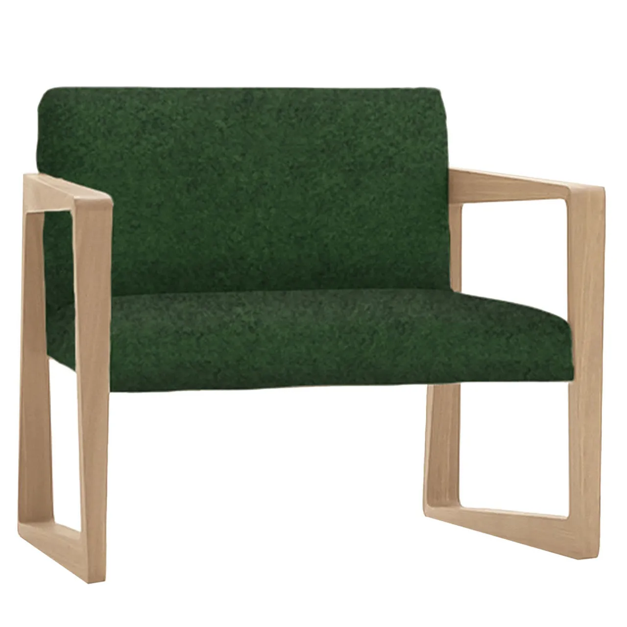 Billiani 1911 Armchairs<Askew Green Armchair by Daniel Fintzi