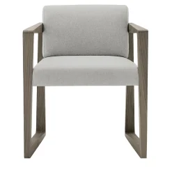 Billiani 1911 Chairs<Askew Small Gray Armchair by Daniel Fintzi