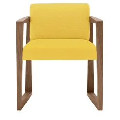 Billiani 1911 Chairs<Askew Small Yellow Armchair by Daniel Fintzi