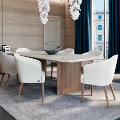 Living Couture Dining Tables<Avalon Rectangular Marble Dining Table