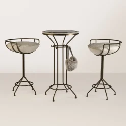 Galbiati Fratelli Bistro Tables<Back to Bronze High Bistro Table