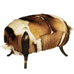 Sergio Villa Ottomans & Poufs<Bague Antelope Pouf by Carlo Rampazzi