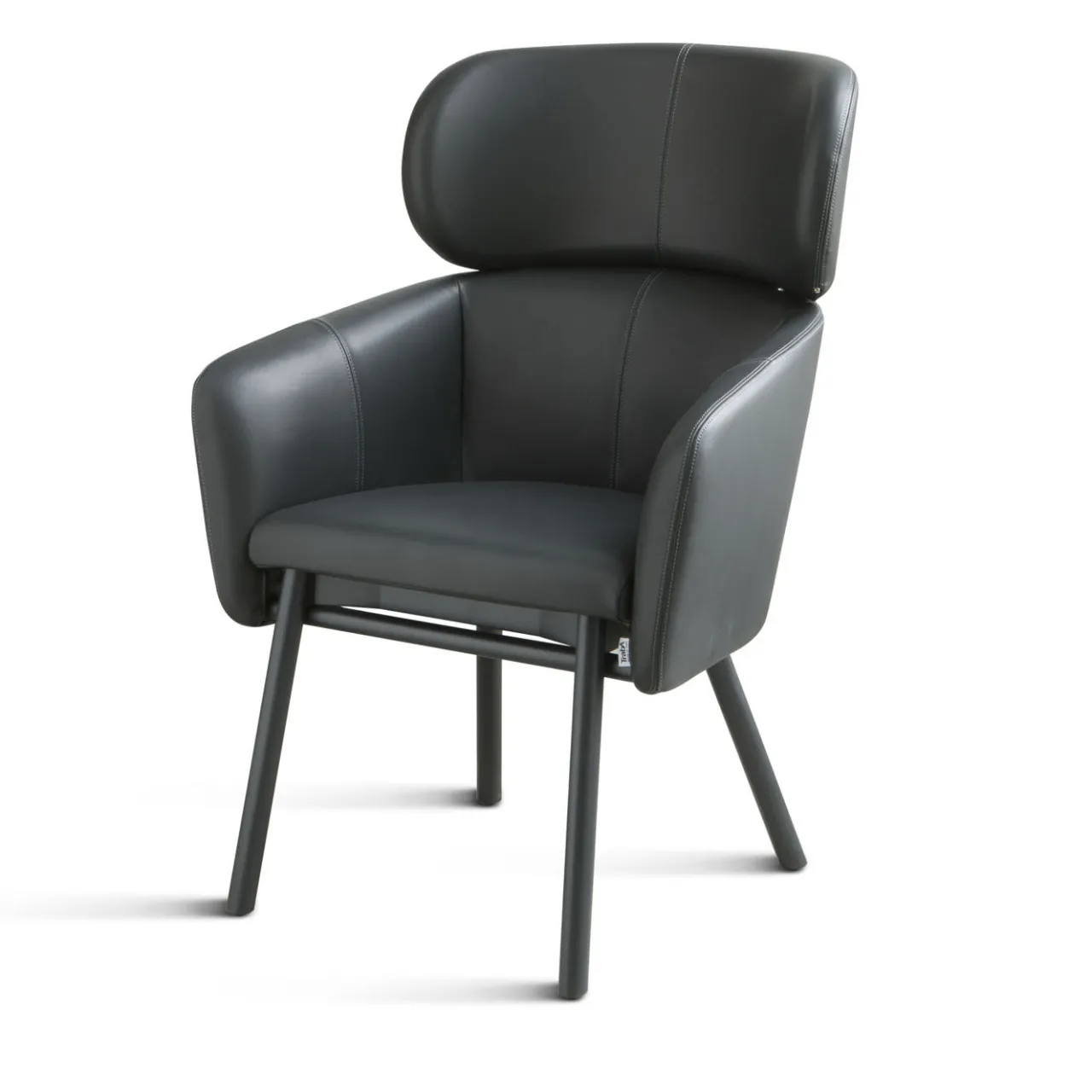 TrabA' Armchairs<Balù XL Black Armchair By Emilio Nanni