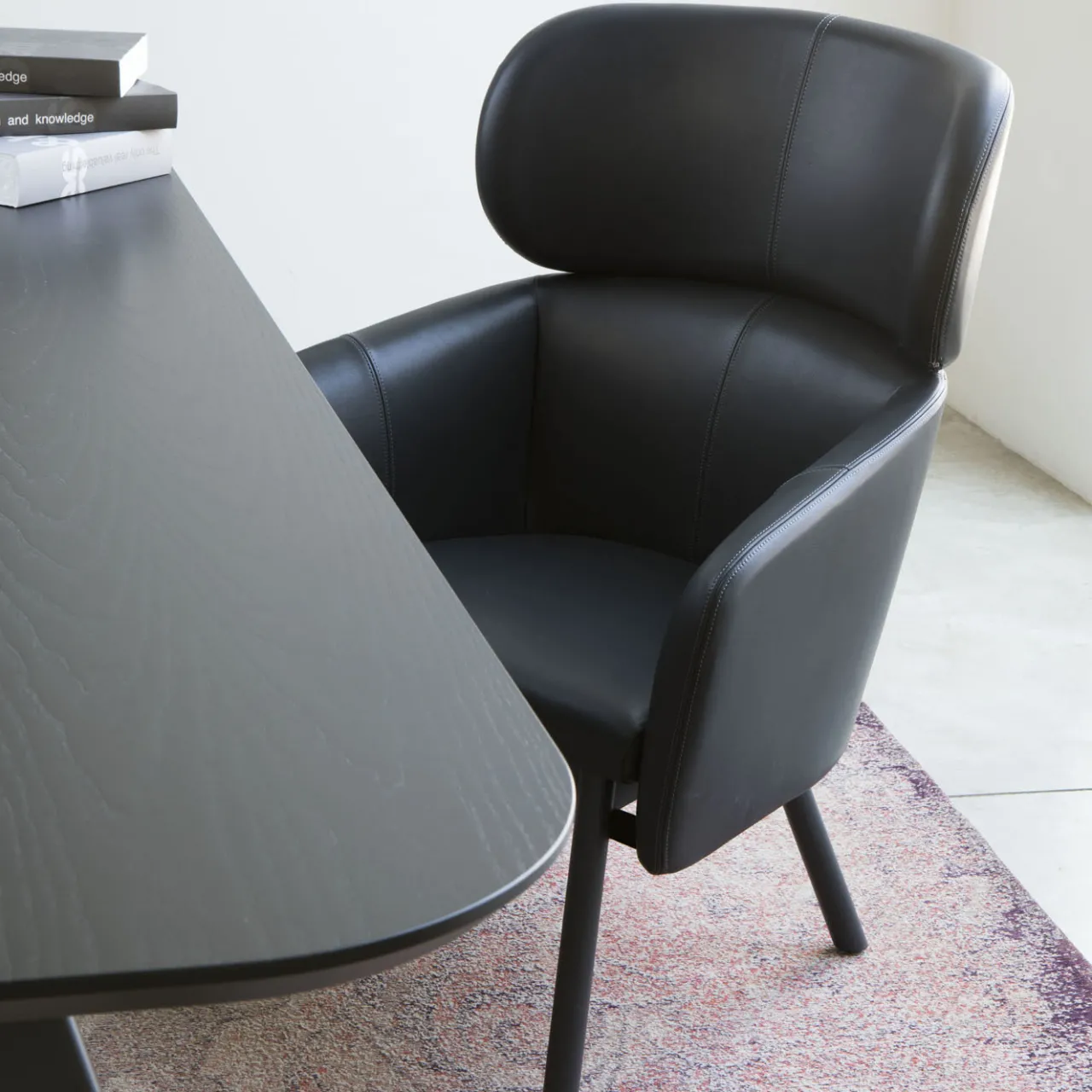 TrabA' Armchairs<Balù XL Black Armchair By Emilio Nanni