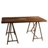 Molto Collectibles Dining Tables<Bamboo & Brass Dining Table