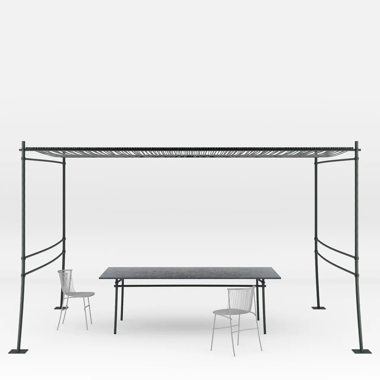 Dante Negro Outdoor Dining Tables<Bambusae Square Dining Table by Zanellato/Bortotto