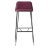 TrabA' Bar Stools<Bardot Burgundy Stool by Emilio Nanni