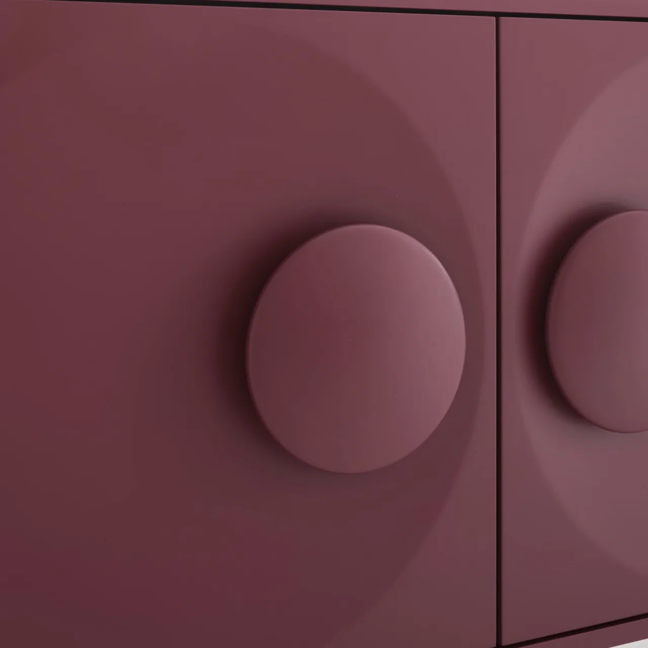 Morica Design Sideboards Buffets<Bardot 4-Door Wine-Red Sideboard