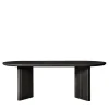 Dale Italia Dining Tables<Basalto Black Ash Table