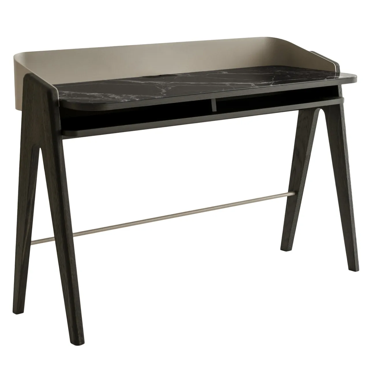 Morica Design Desk & Writing Tables<Bavero Breccia Imperiale Marble-Effect & Oak Writing Desk