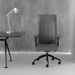 Sitia Office Chairs<Beauté A Grey Armchair