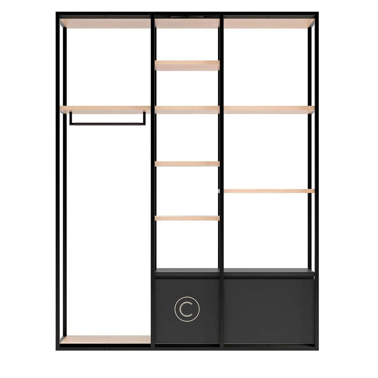 CPRN Homood Bookcases<Bedroom Shelving Unit