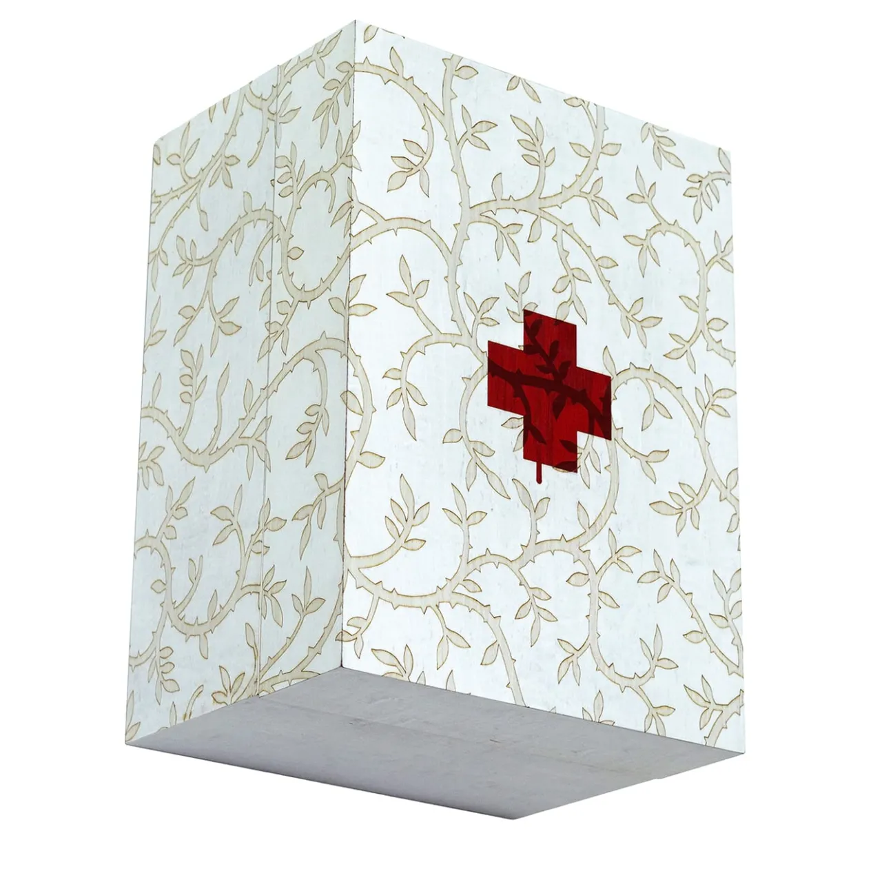 Scapin Collezioni Cabinets<Beige and Red First Aid Box