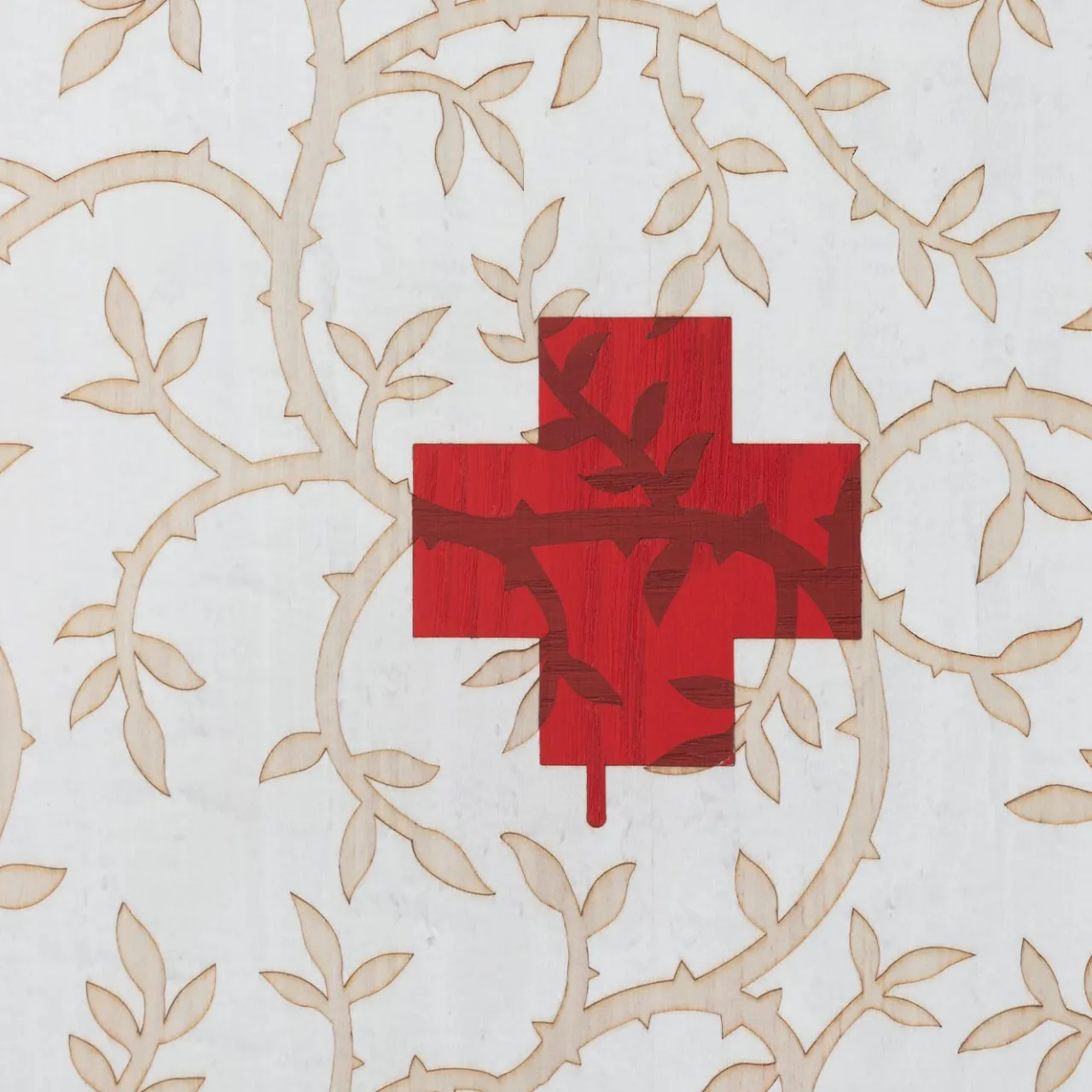 Scapin Collezioni Cabinets<Beige and Red First Aid Box