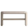 CPRN Homood Consoles<Beige Console With Leather Top