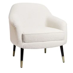 DOM Edizioni Armchairs<Bernadette White Armchair