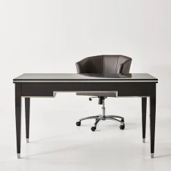 LCI_DECORA Desk & Writing Tables<Black Cherry Wood Desk