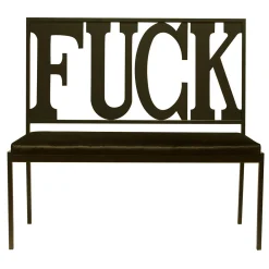Giulia Ligresti Benches<Black F**k Bench
