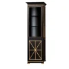 Ros Italia Interiors Cabinets<Black Lacquered Oak Cabinet