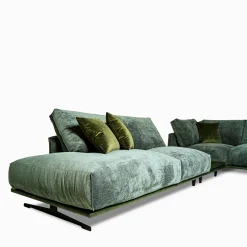 Mantellassi 1926 Sofas<Boboli green corner sofa with side table