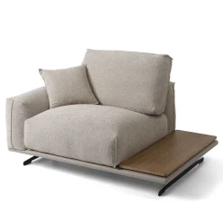 Mantellassi 1926 Armchairs<Boboli off white armchair with side table