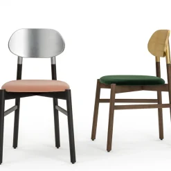 Colé Chairs<Bokken Silver and Antiqued Pink Chair by Bellavista & Piccini