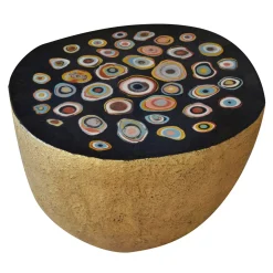 Cupioli Coffee Tables<BonBon Irregular Polychrome Coffee Table #1