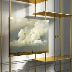 Filippo Carandini Bookcases<Bookcase 02 Brass