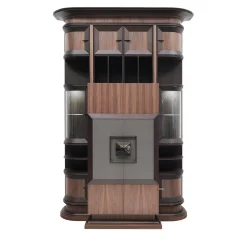 Annibale Colombo Bar Cabinets<Bookcase with Bar Cabinet