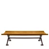 Tonucci Collection Benches<Branda Leather Full Grain Cognac Bench