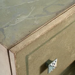 Porte Italia Nightstands<Brenta Green Wood Nightstand